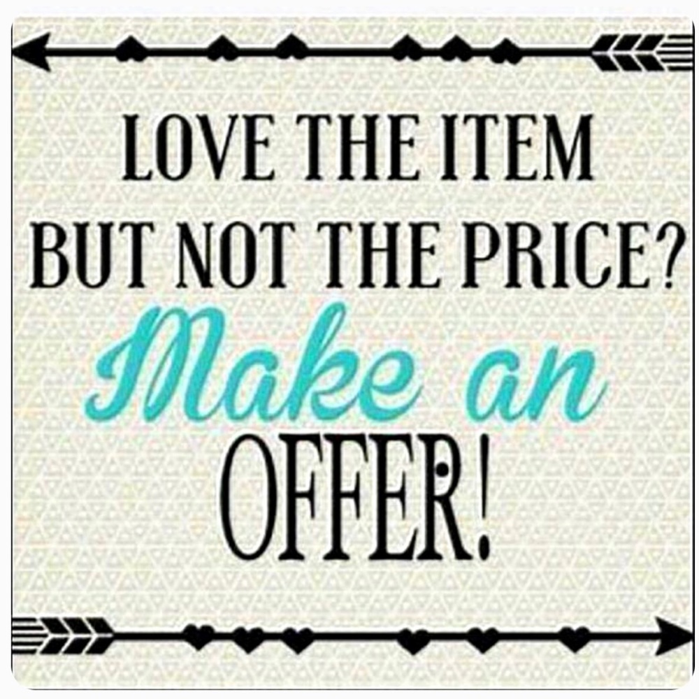 Totally 💯 open to offers!!🤗